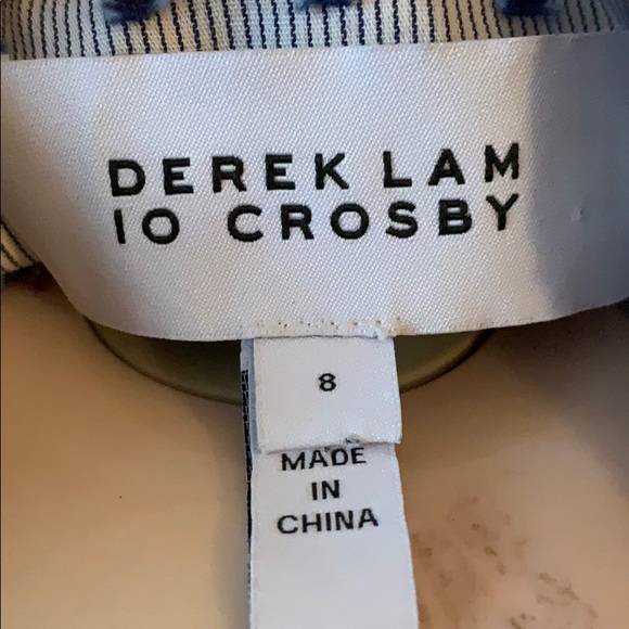 Designer Derek Lam IO Crosby beautiful Top, Size 8 - Picture 7 of 12